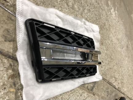 Решетка с хромом на дхо Mercedes GLK