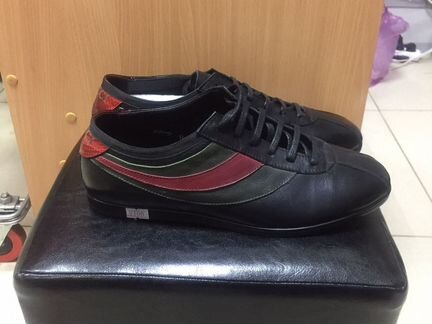 Ботинки мужские, gucci,натуральное кожа