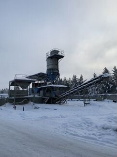 Бетонный завод в комплекте с камазом-миксером 2011