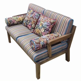 Диван для кафе «Чикаго», рогожка