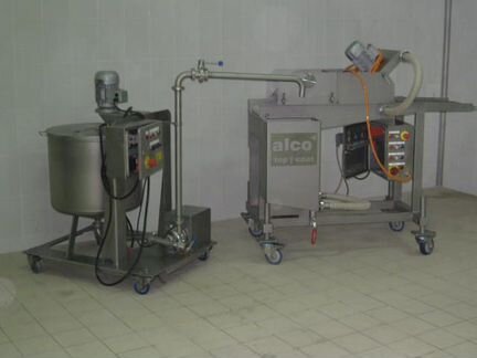 Машины для нанесения льезона и панировки Alco