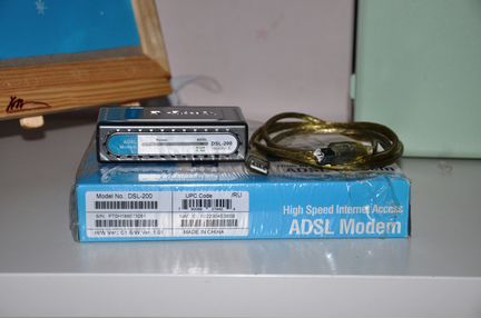 Adsl модем D-Link DSL-200